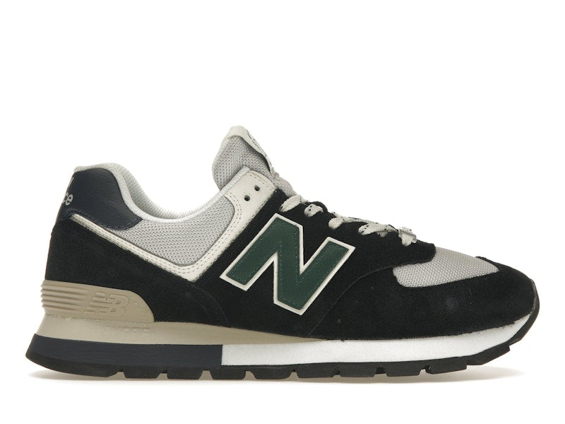 New Balance 574 Rugged Black Green