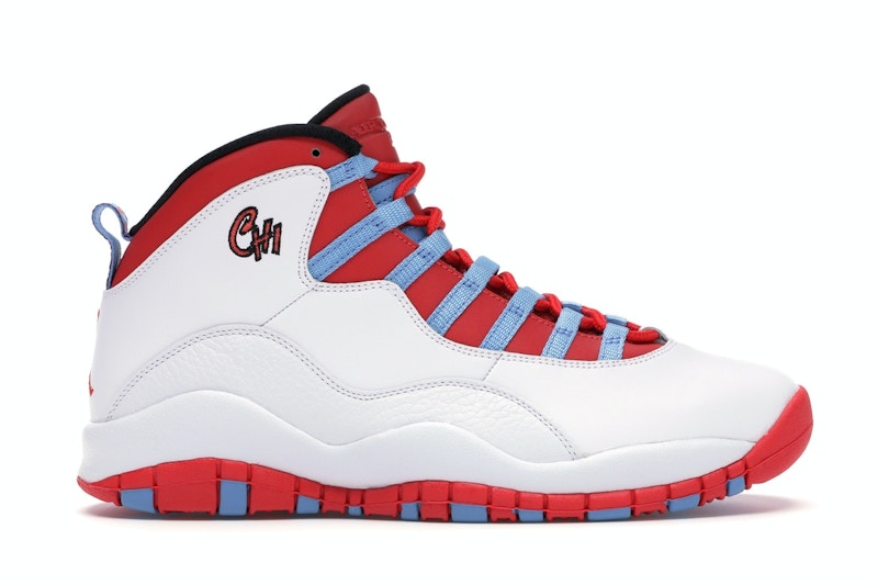 Jordan 10 Retro Chicago Flag