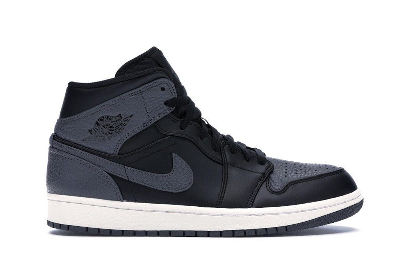 Jordan 1 Retro Mid Black Dark Grey