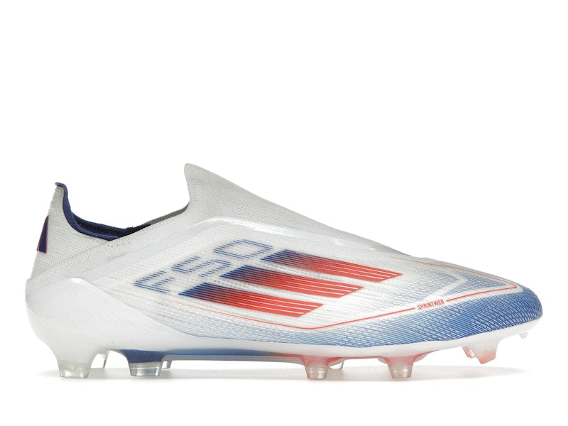 adidas F50 Elite Laceless FG Cloud White Solar Red Lucid Blue