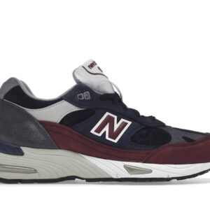 New Balance 991 Navy Burgundy