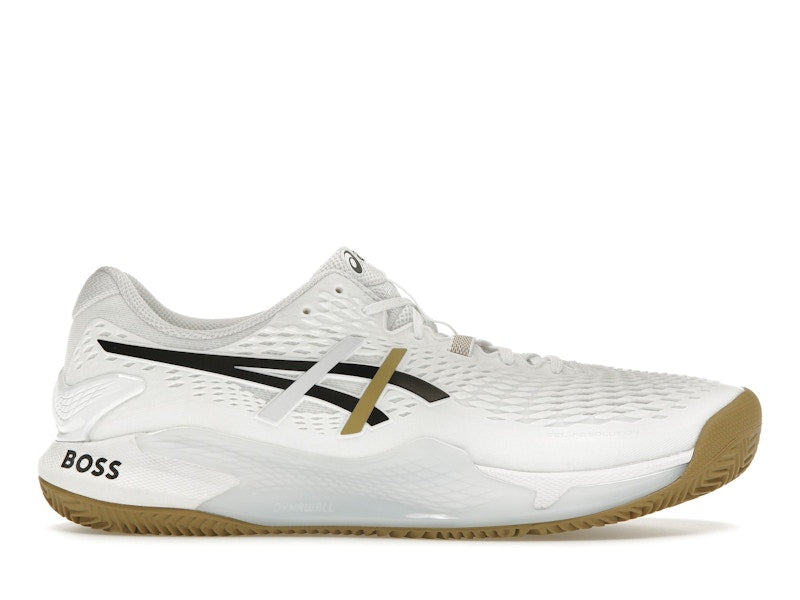 ASICS Gel-Resolution 9 Clay BOSS Matteo Berrettini White Camel
