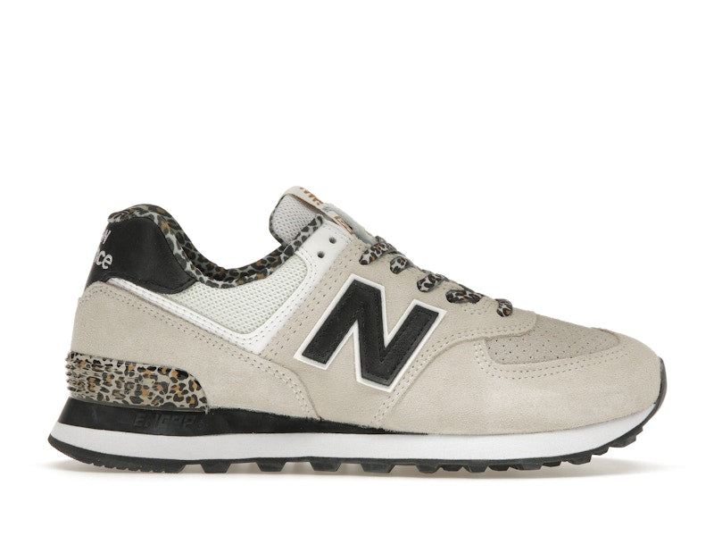 New Balance 574 Leopard Print Grey Black (Women's)