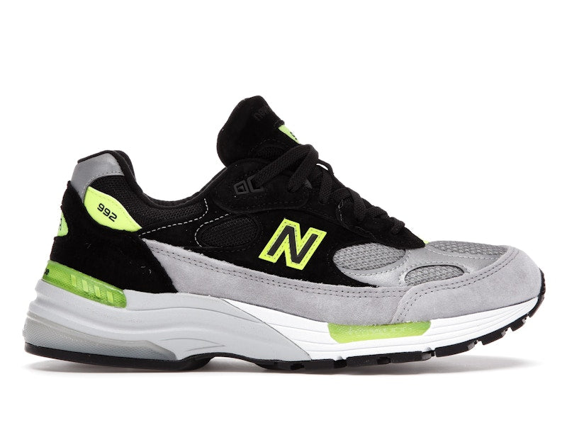 New Balance 992 MiUSA Black Grey Volt