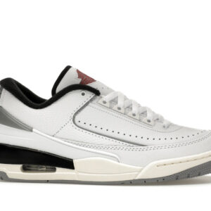 Jordan 2/3 White Black Metallic Silver Men's - FD0383-148 - Image 3
