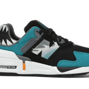 New Balance 997S Shoe Palace Great White (Teal Toe) - Image 2