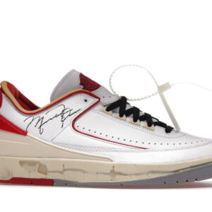 Jordan 2 Retro Low SP Off-White White Red - Image 3
