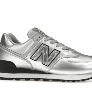 New Balance 574 Silver (Women's) - Image 2