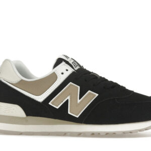 New Balance 574 Black Elephant Bone (Women's) - Image 2