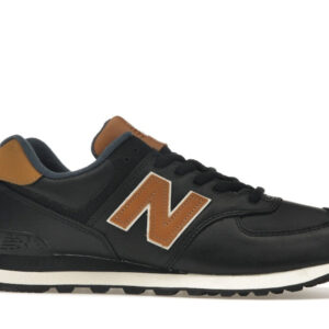New Balance 574 Black Workwear - Image 2