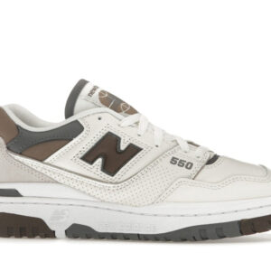 New Balance 550 Sea Salt Dark Mushroom - Image 2