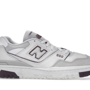 New Balance 550 Summer Fog Burgundy - Image 2