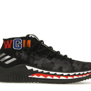 adidas Dame 4 A Bathing Ape Black - Image 2