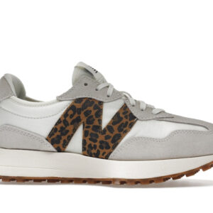 New Balance 327 Sea Salt Phantom Leopard Print Workwear (Women's) - Image 2