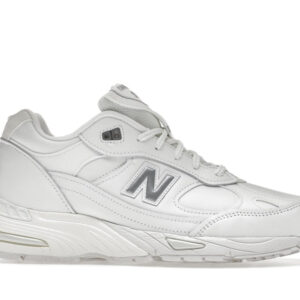 New Balance 991 MiUK White Grey - Image 2