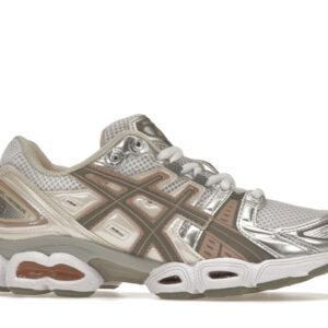 ASICS Gel-Nimbus 9 White Oatmeal (Women's) - Image 3