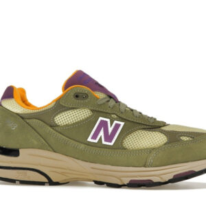 New Balance 993 MiUSA Teddy Santis Olive Leaf Maize - Image 2