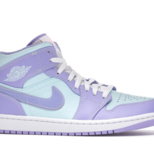 Air Jordan 1 Mid Purple Aqua - Image 3
