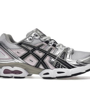 ASICS Gel-Nimbus 9 White Black Light Pink (Women's) - Image 4
