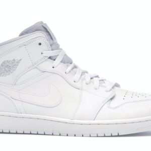 Jordan 1 Mid White/Pure Platinum - Image 2