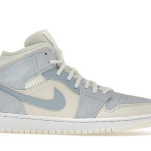 Jordan 1 Mid Mixed Textures Blue - Image 2