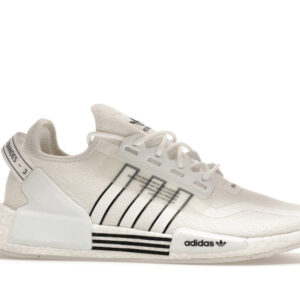 adidas NMD R1 V2 White Black - Image 2