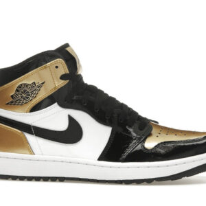Jordan 1 Retro High Golf Patent Gold Toe - Image 3