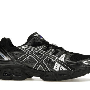 ASICS Gel-Nimbus 9 Black Pure Silver - Image 3