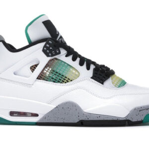 Jordan 4 Retro Lucid Green Rasta (Women's) - Image 2