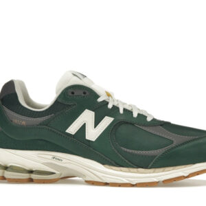 New Balance 2002R Nightwatch Green Vintage Leather - Image 2