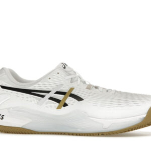 ASICS Gel-Resolution 9 Clay BOSS Matteo Berrettini White Camel - Image 2