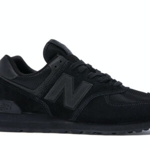 New Balance 574 Triple Black - Image 2