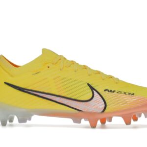 Nike Zoom Mercurial Vapor 15 Elite SG-Pro Anti-Clog Traction Yellow Strike Sunset Glow - Image 2