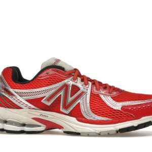 New Balance 860v2 Aimé Leon Dore Red Grey - Image 2