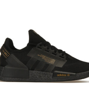 adidas NMD R1 V2 Black Gold Metallic - Image 2