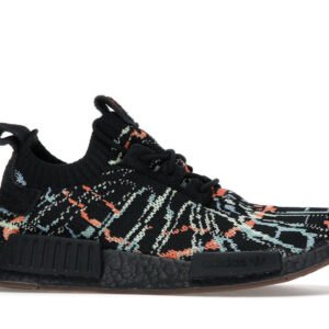 adidas NMD R1 Primeknit Black Multicolor - Image 2
