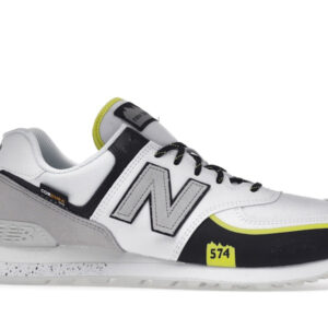New Balance 574 All Terrain White Lime Black - Image 2