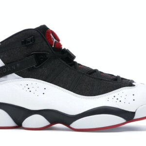 Jordan 6 Rings Black White Gym Red - Image 2