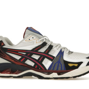 ASICS Gel-Kayano Legacy White Black Red Blue - Image 3