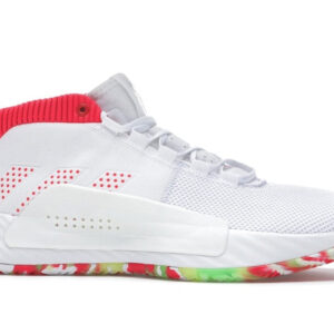 adidas Dame 5 White Multi - Image 2
