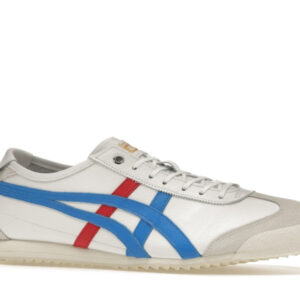 Onitsuka Tiger Mexico 66 SD White Directoire Blue Red Men's Sneakers - Image 4
