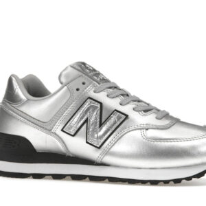 New Balance 574 Silver (Women's) - Image 3