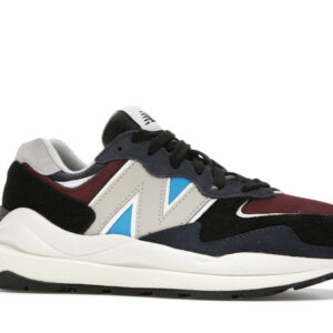 New Balance 57/40 Black Navy Burgundy - Image 3