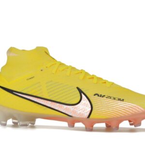 Nike Zoom Mercurial Superfly 9 Elite AG-Pro Yellow Strike Sunset Glow - Image 3