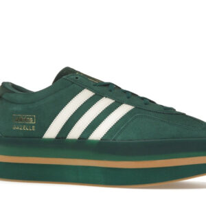 adidas Gazelle Stack Collegiate Green Cream White (Women's) - Image 4