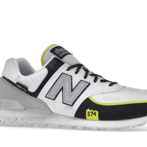 New Balance 574 All Terrain White Lime Black - Image 3