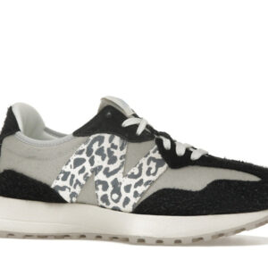 New Balance 327 Black Grey Leopard (Women's) - Image 3