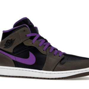 Jordan 1 Mid Purple Mocha Men's - DQ8426-215 - US - Image 4