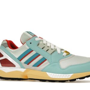 adidas ZX 9000 Turquoise Red - Image 3