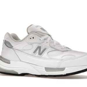 New Balance 992 MiUSA White Silver - Image 3